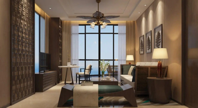 Люкс с видом на море Jing Shang Hotel