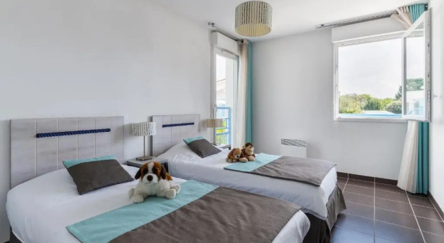 Апартаменты Дуплекс с 2 комнатами Résidence Lagrange Vacances Les Carrelets