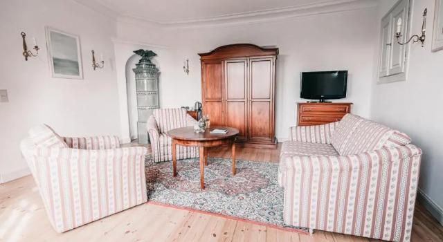 Люкс Romantik Hotel Schloss Hohenstein