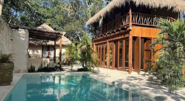 Tzunum Jade, Rezervați Casă de vacanță Vile în Tulum, Vilă