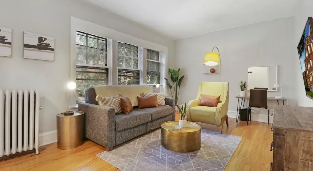 Peaceful 1BR Escape in Evanston - Hinman, Забронировать Отель Отели Иллинойс 3 звезды, 3*