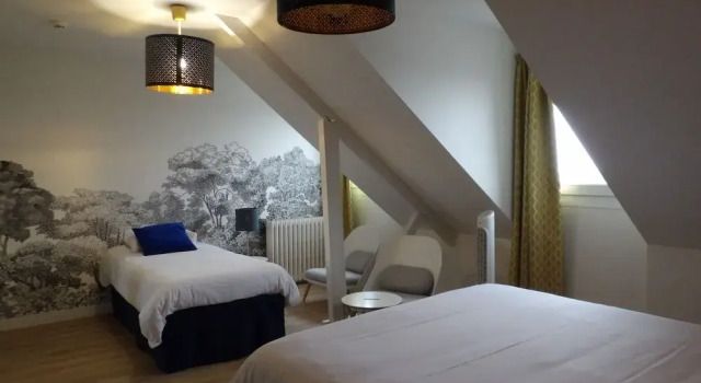 Семейный номер Standard Hotel le Broceliande - Sure Hotel Collection by Best Western