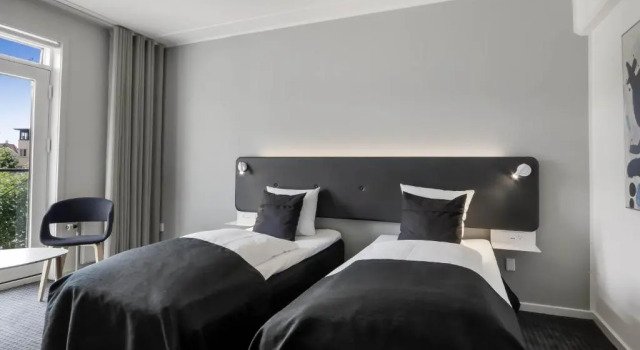 Standard Twin room Hotel Svendborg