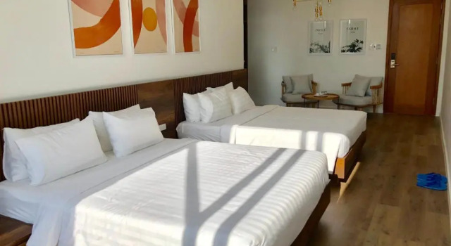 Семейный номер Standard с балконом Coconut Hotel Phú Yên