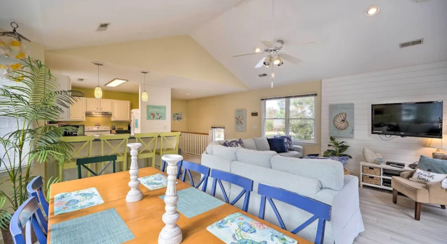 Coastal Home w/ Community Pool < 2 Miles to Beach!