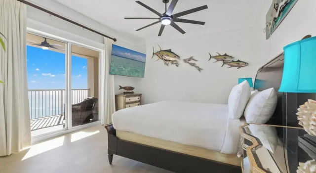 Номер Standard с 4 комнатами с балконом и с видом на океан Grand Panama Beach Resort by Panhandle Getaways