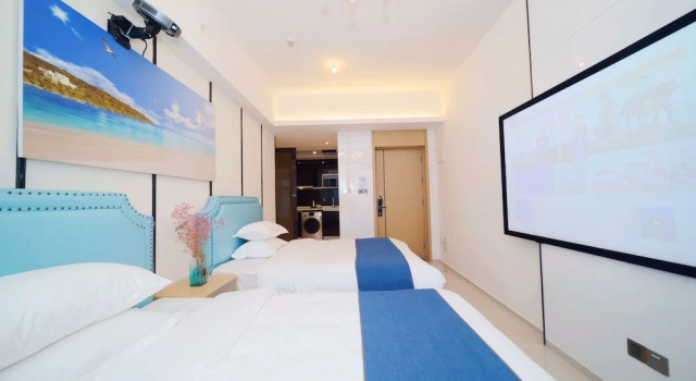 Люкс Deluxe Aimei Poly Apartment Near Changlong Park