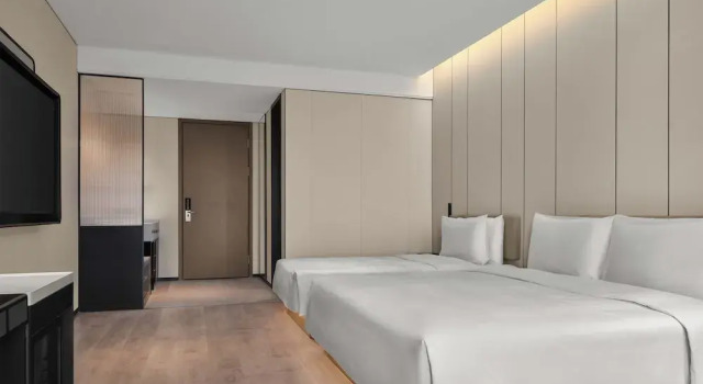 Двухместный семейный номер Standard с видом на сад Fairfield by Marriott Shanghai Qingpu