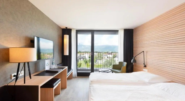 Одноместный номер Standard с панорамным видом Hotel Weisses Kreuz
