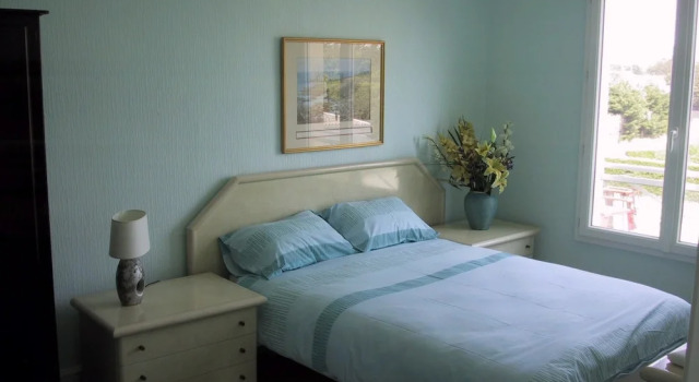 Apartment With 2 Bedrooms in Denneville, With Wonderful sea View, Encl, Boek Appartement Port-Bail-sur-Mer Normandy