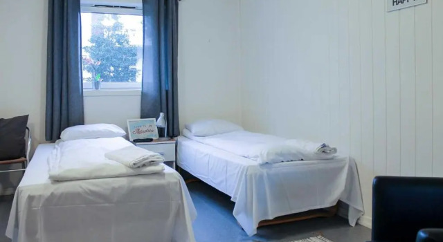 Standardní Dvoulůžkový s manželskou postelí suterén pokoj Stavanger Bed & Breakfast