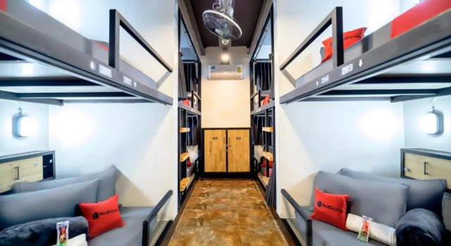 Кровать в общем номере Episode 11 Hostel Sukhumvit