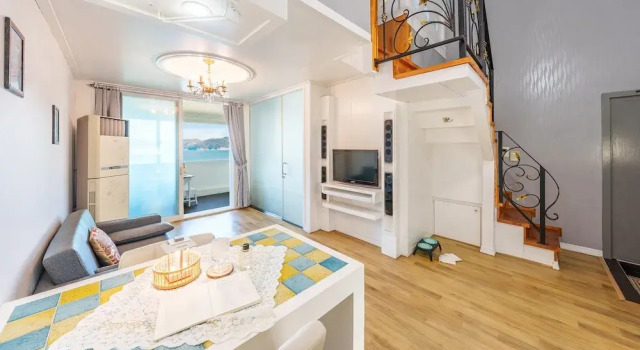 Номер Standard Geoje Kkachi and Santorini Pension