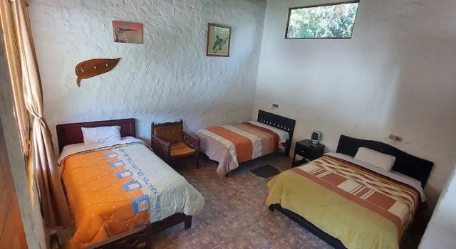 Четырёхместный семейный номер Standard с видом на горы Mindo Loma Bird Lodge