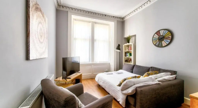 Edinburgh City Central Apartment Sleeps 6 Free Parking, Prenota Appartamento Hotel a Midlothian con parcheggio, Parcheggio