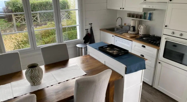 Коттедж с 2 комнатами Cottage familial avec jardin - 200m de la plage