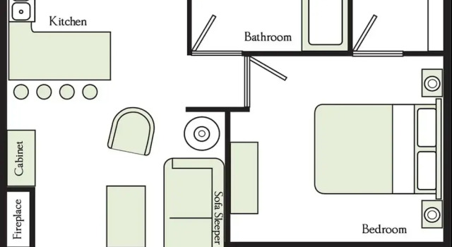 Апартаменты MCM Styled Condo Sleeps 4 Pool hot tub