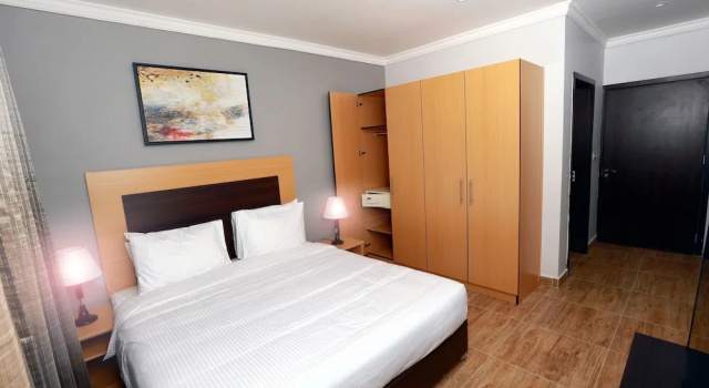 Вилла Royal с 3 комнатами с балконом и с видом на море Aquamarine Kuwait Resort