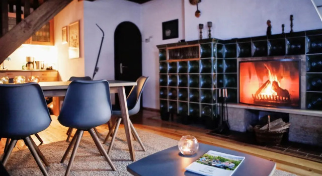 Коттедж Comfort с 2 комнатами с видом на сад Ferienhaus Drebach