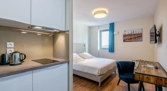 Двухместная студия Comfort All Suites Appart Hôtel | Bordeaux Centre Gare