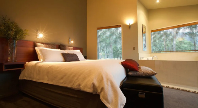 Двухместное шале Luxury с видом на горы Ironstone Romantic Couples Retreat