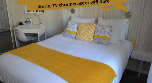 Номер Superior Contact Hôtel les Platanes - Clim Mobile en Option