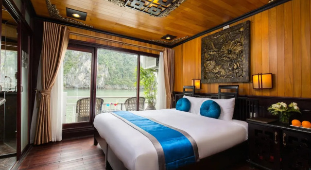 Verdure Lotus Grandeur Cruise on Ha Long Bay, Réserver Hôtel Hôtels à Quang Ninh avec petit-déjeuner, Petit-déjeuner