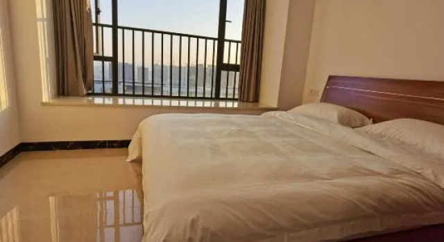 Семейный люкс с 2 комнатами с видом на море Zhongshan shanhaiju apartment