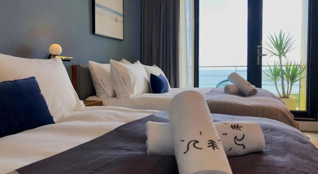 Четырёхместный номер Standard с видом на море Hotel Everyday Life