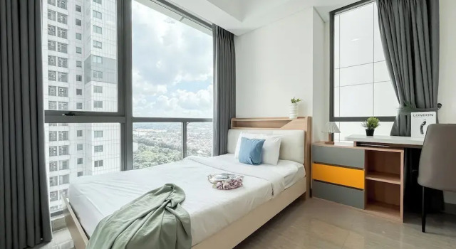 Апартаменты Standard Spacious 3Br With Extra Room At Hillcrest House Apartment