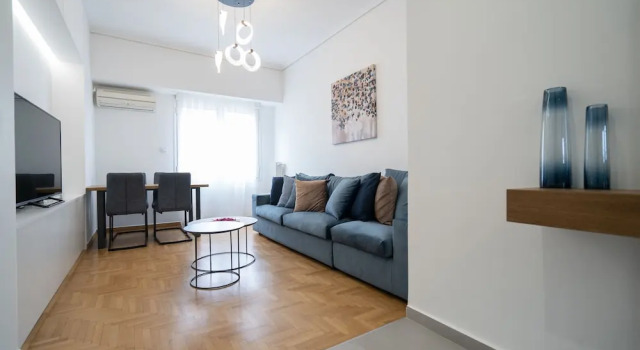 Апартаменты с балконом и с видом на город The Spiritual Athens Apartment