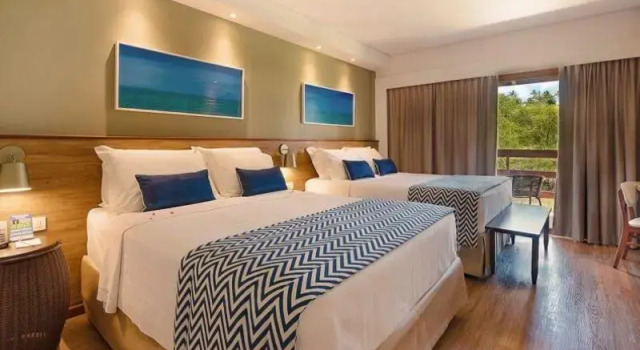Четырёхместный номер Standard с балконом Salinas Maragogi All Inclusive Resort