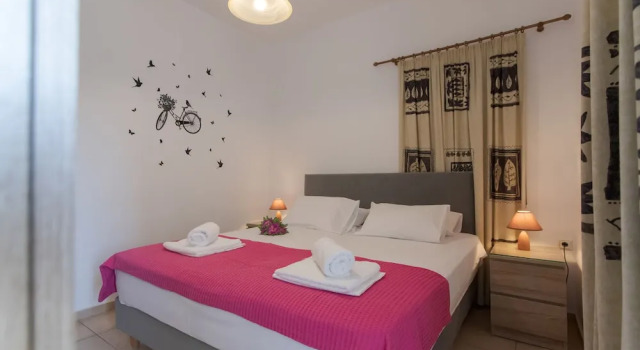 Апартаменты c 1 комнатой с видом на море Manos Apartments