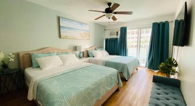 Luxury 2beds,2baths, free parking at Waikiki Beach, Rezerwuj Hotel Waikiki Honolulu