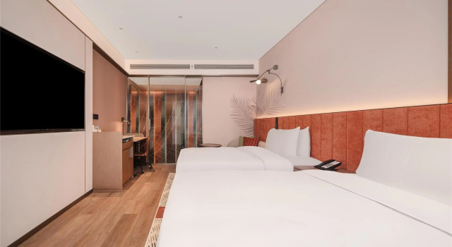 Двухместный номер Standard Hilton Garden Inn Chengdu East Railway Station