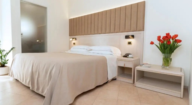 Двухместный номер Standard с балконом и с видом на море Hotel Falli