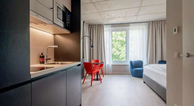 STAYERY Bremen Altstadt - alle Zimmer mit Klimaanlage, Забронировать Отель Отели Бремена 4 звезды, рядом с Улица Бётхерштрассе, 4*
