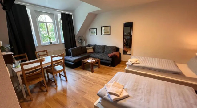 Апартаменты Deluxe Ferienwohnung König Georg