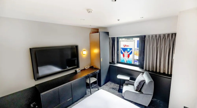 Двухместный номер Dotonbori View Cross Hotel Osaka
