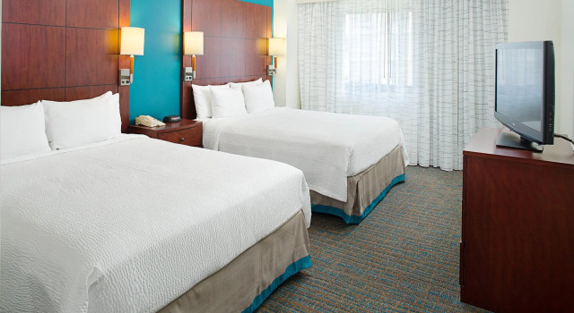 Четырёхместный люкс c 1 комнатой Residence Inn White Plains Westchester County