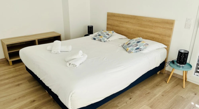 Апартаменты Comfort с балконом Les Patios de St-Pierre