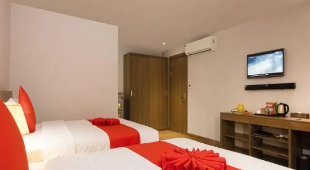 Трёхместный номер Deluxe Maple Leaf Hotel & Apartment