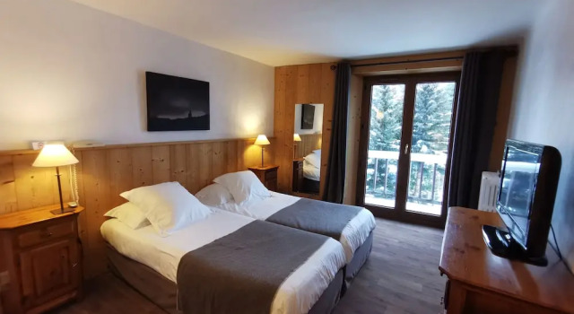 Двухместный номер Comfort с видом на горы Hôtel Bellier
