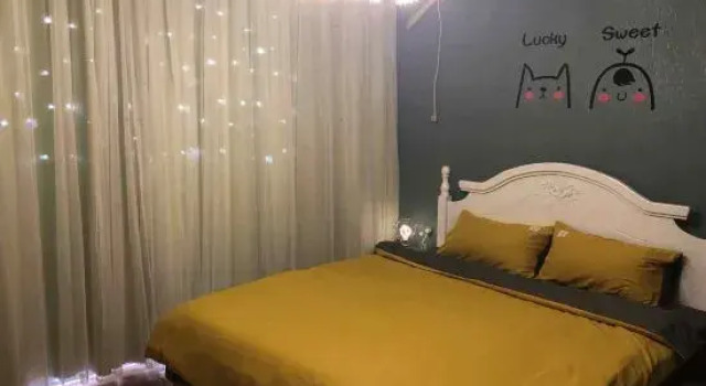Двухместный люкс с 2 комнатами Xi'an Gudu House Apartment