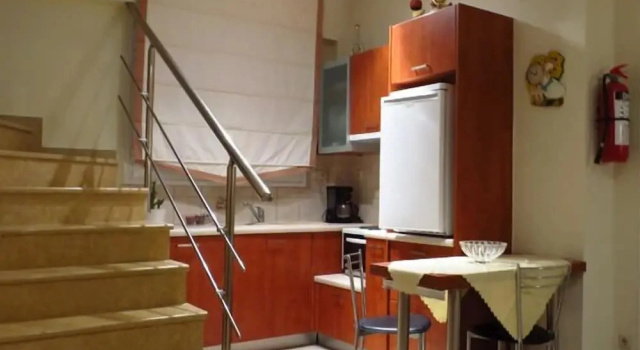 Номер Standard Дуплекс с балконом и с частичным видом на море Villa Christine - Maisonettes with fireplace