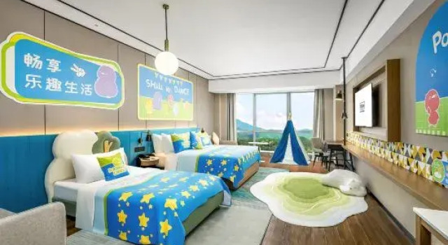 Семейный номер Standard Hilton Garden Inn Huzhou High-Speed Railway Station