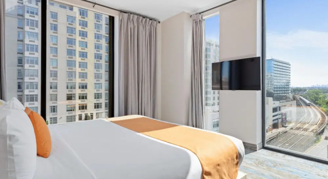 Двухместный номер Deluxe с красивым видом из окна The Parc Hotel