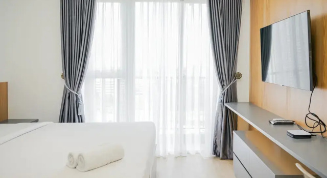 Modern Industrial Studio Apartment at Casa de Parco, Prenota Appartamento Hotel a South Tangerang con parcheggio, Parcheggio