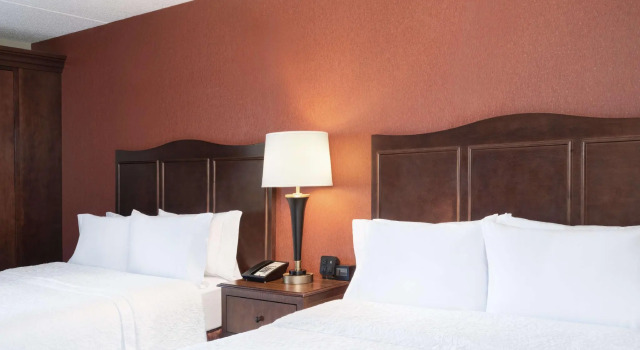 Четырёхместный номер Standard Hampton Inn Cleveland-Downtown