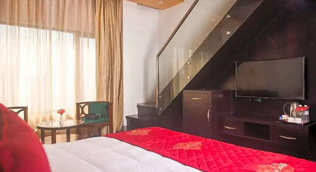Четырёхместный номер Standard Дуплекс с видом на сад Ramada by Wyndham Gangtok Hotel & Casino Golden